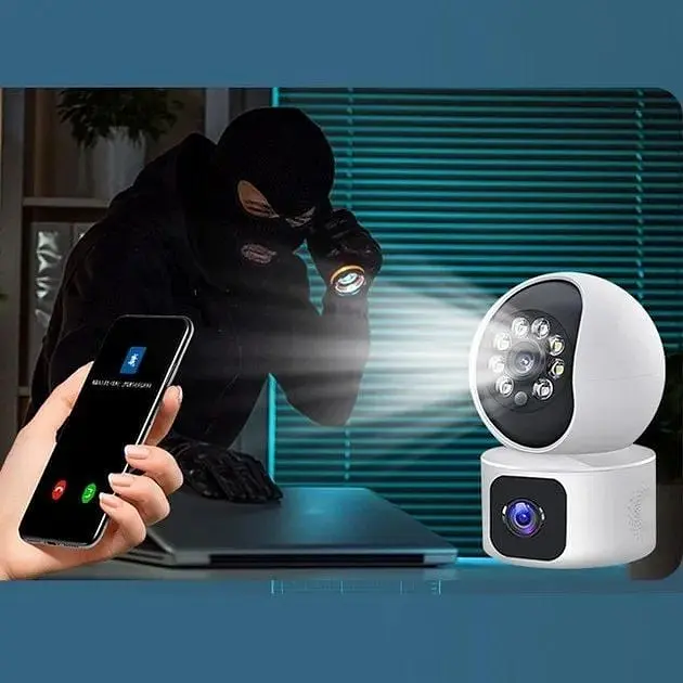 Умная камерая видеонаблюдения Hoco DI53 Wireless беспроводная - фото 2