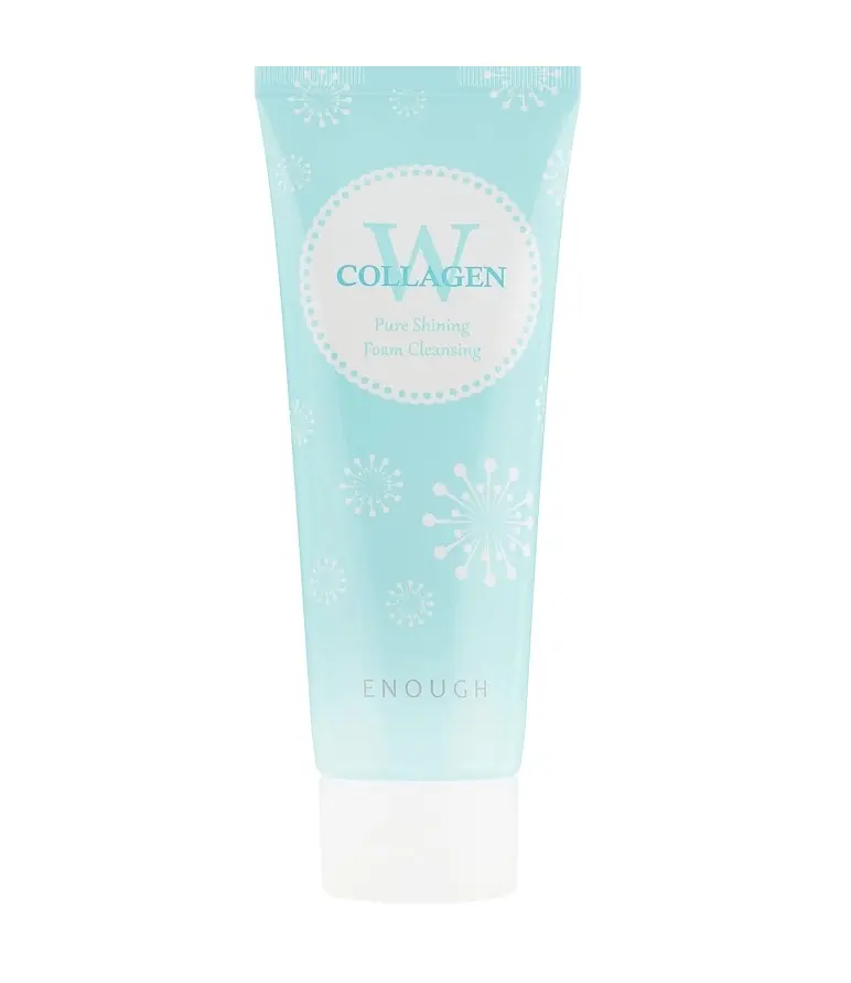 Пінка для вмивання W Collagen Pure Shining Foam Cleansing Enough 100 мл