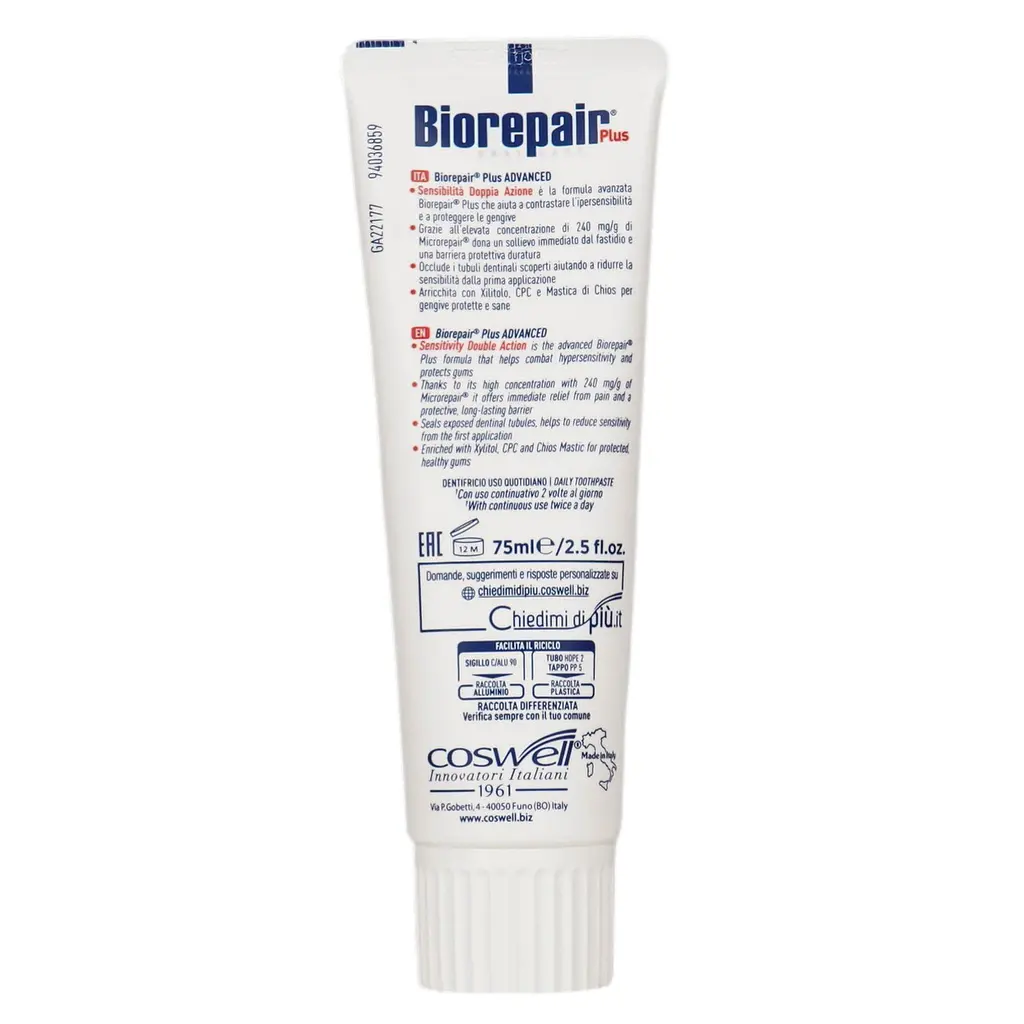 Зубная паста Biorepair Plus Экстра лишение чувствительности 75 мл - фото 2