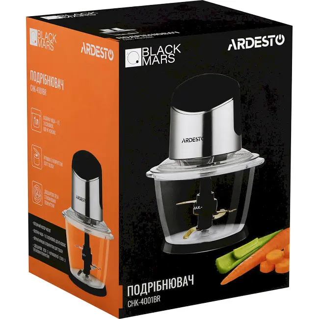 Подрібнювач Ardesto CHK-4001BR 1 л. - фото 4