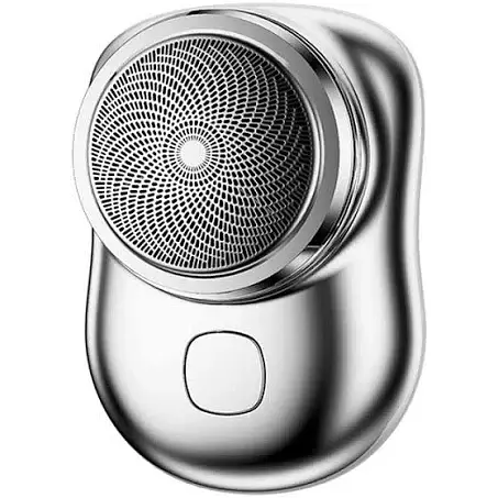 Електрична мінібритва-брелок No Brand на акумуляторі бездротова USB Mini Shaver Black (2093506432)