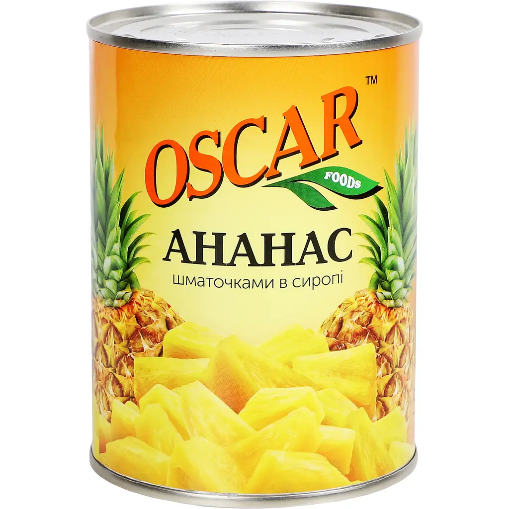 Уцінка. Ананаси Оscar шматочками 580 мл (231870)  - фото 2