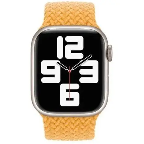 Ремешок CasePro Braided Solo Loop Maize Size L для Apple Watch 45mm/44mm/42mm - фото 2