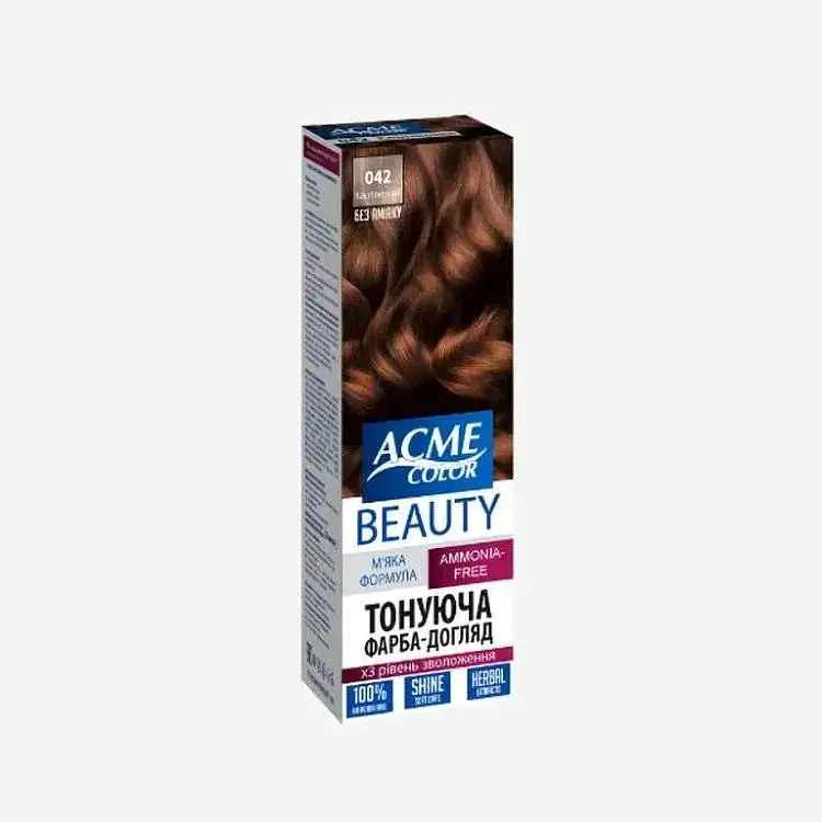 Гель-фарба Acme-color Beauty Каштан №042