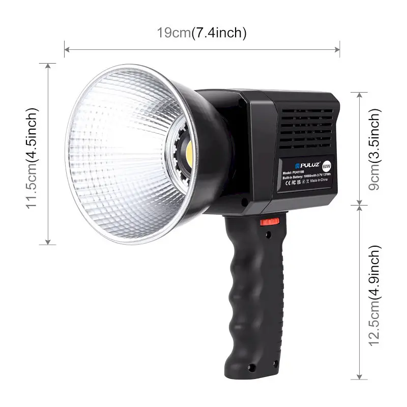 Студийный видеосвет Puluz PU4119B 2500K-6500K - фото 2