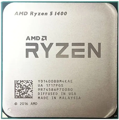 Процесор AMD Ryzen 5 1400 Socket AM4 (YD1400BBM4KAE) Б/В - фото 2