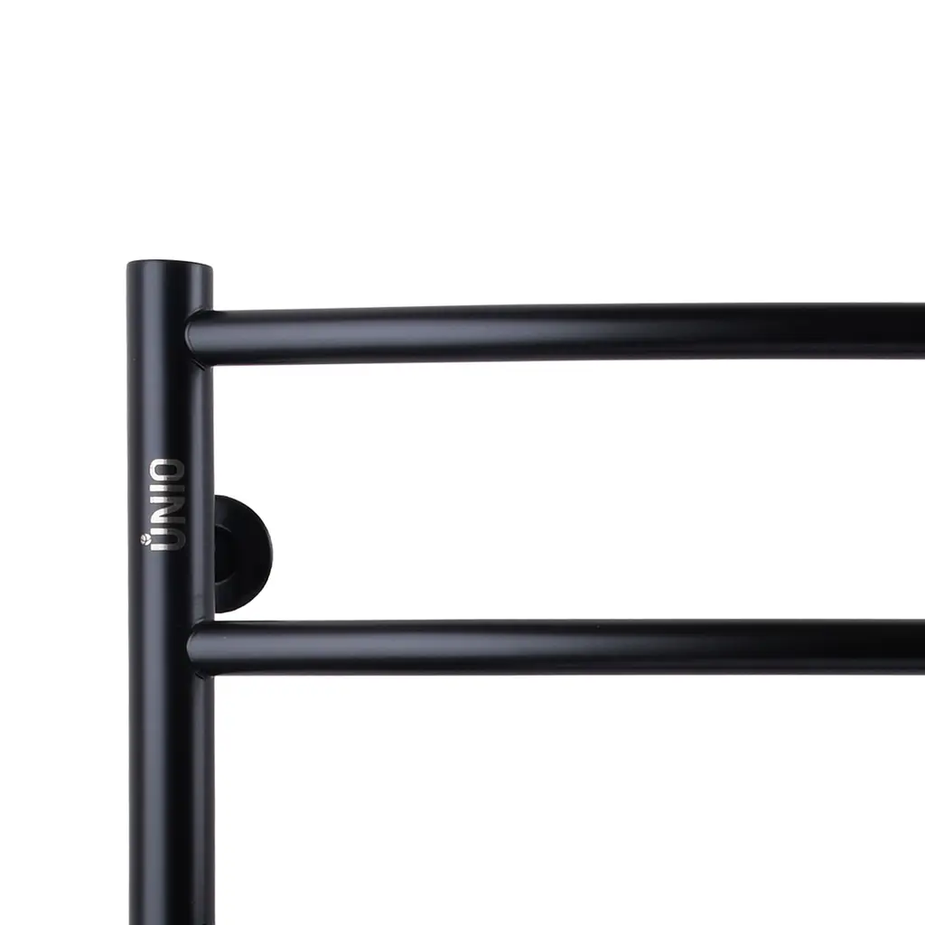 Рушникосушарка UNIO LD W 500-500-5 BLK Драбинка Дуга чорна (21613) - фото 4