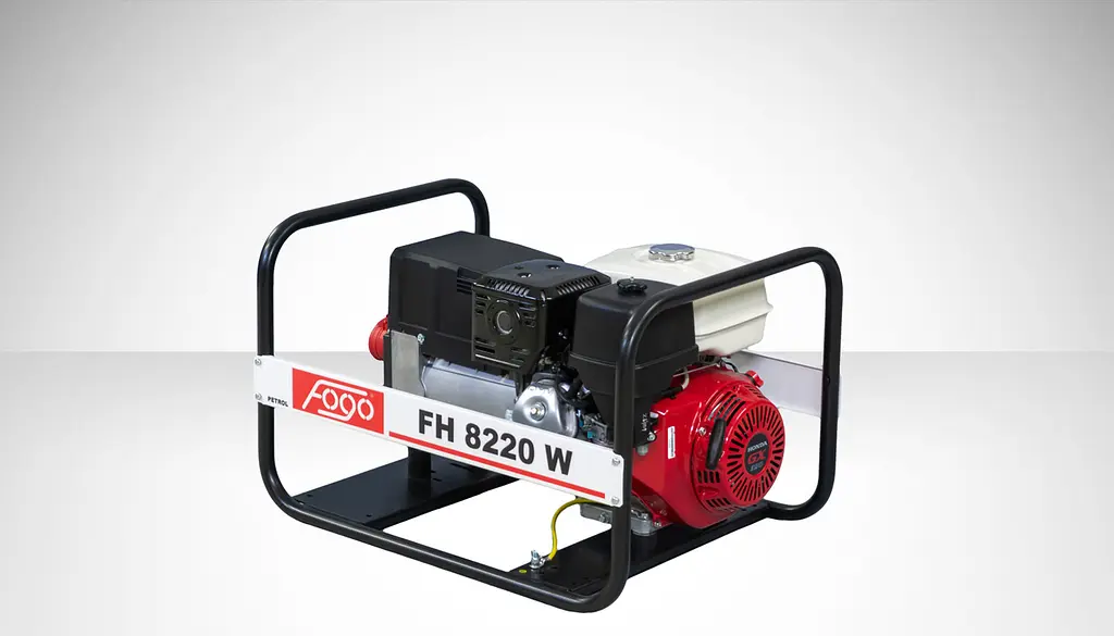 Апарат дугового зварювання з генераторною установкою FH8220W 3ф-6,5кВА/1ф-3,5кВА, звар.стр-220А, двиг.Honda-GX390, бак 6,2л, руч.старт - фото 3