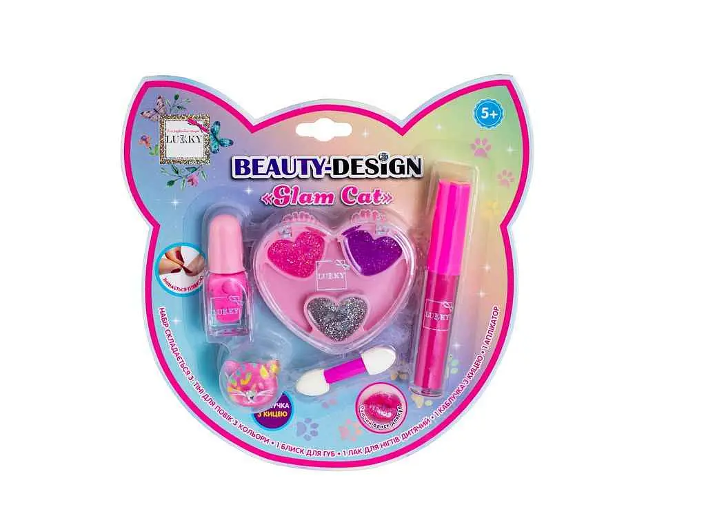 Набір косметики LUKKY для дівчат Glam cat T26315
