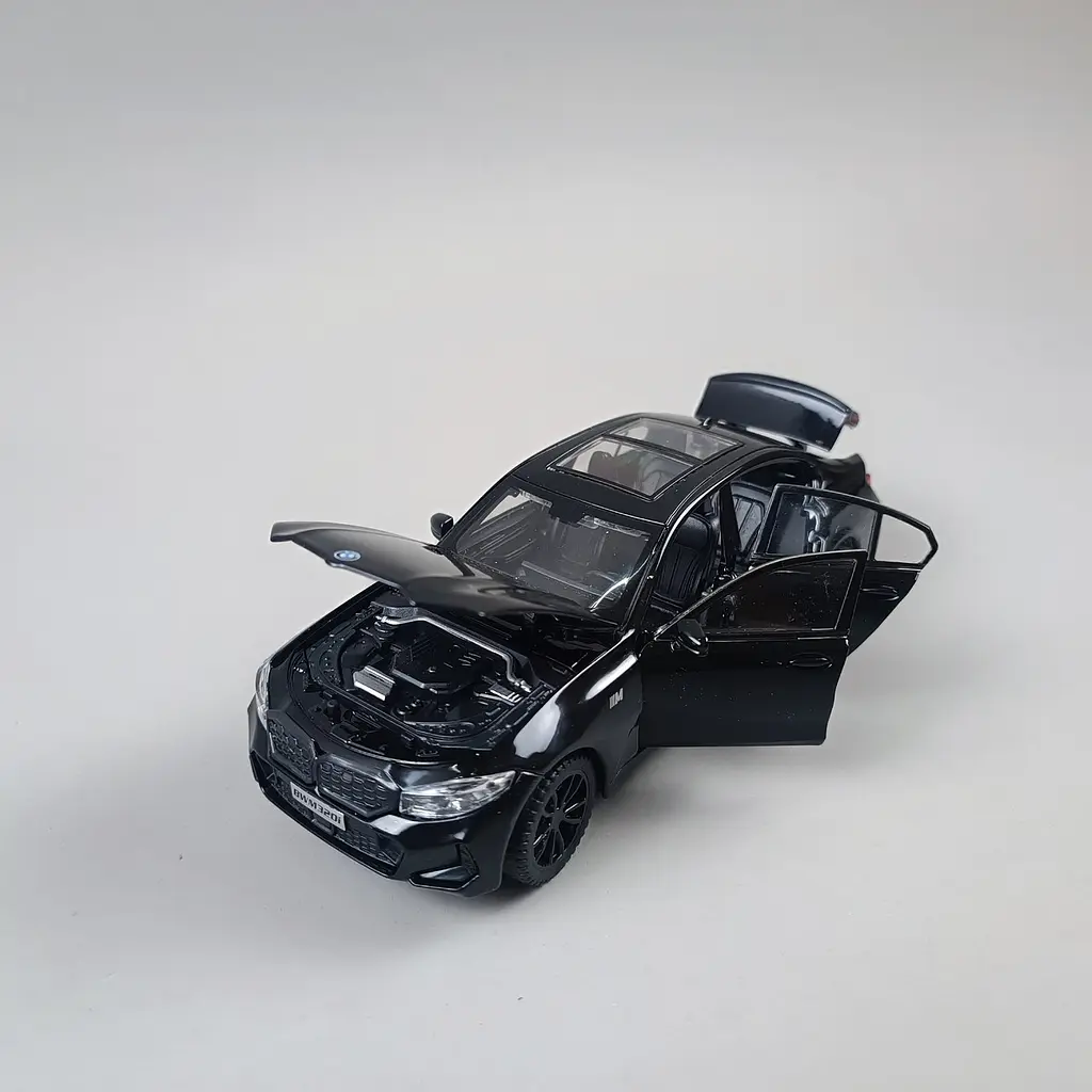 Машинка Автопром BMW БМВ TK - 10105 Авто Експерт, 3 кольори, металопластик, 1:32, звук, світло, інерція - фото 5