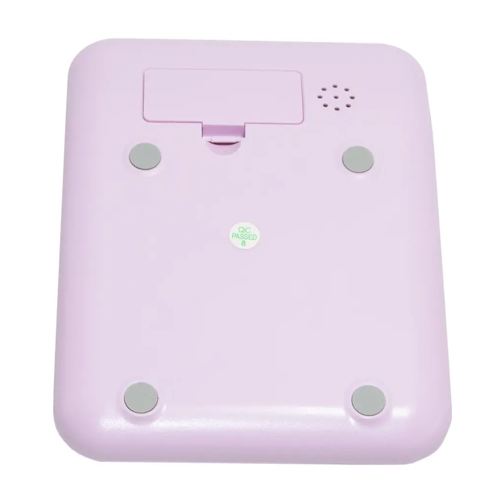 Калькулятор рожевий із круглими кнопками 16х12х3 см - фото 4