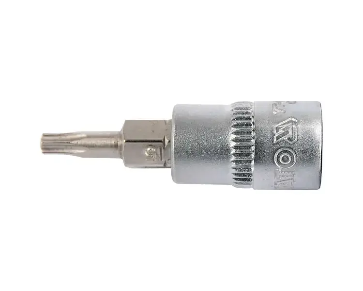 Головка торцева Yato квадрат 1/4" TORX Т15 L= 37 мм (YT-04303) - фото 2