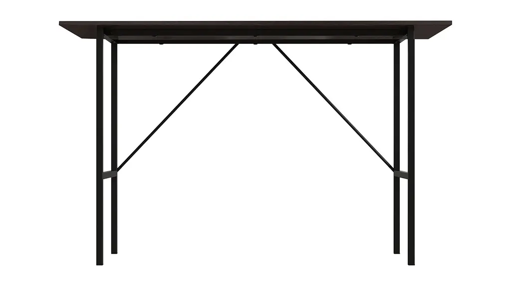 Стол письменный Line Тайм Ferrum-decor 750x1000x500 Черный металл ДСП Венге Магия 16 мм (FRD-106159) - фото 6