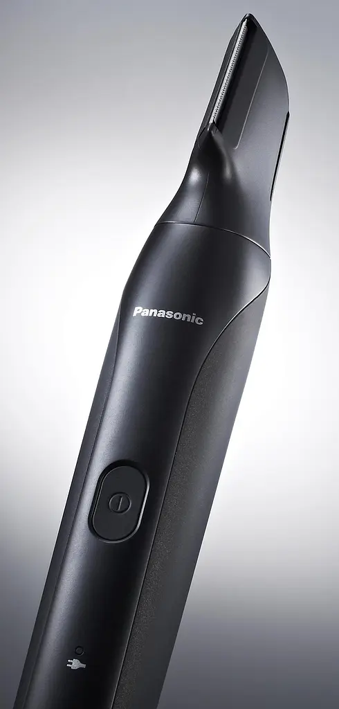 Триммер Panasonic для бороды, усов, головы и тела, сеть+акум., насадок-2, чехол, быстрая зарядка, черно-золотой - фото 10