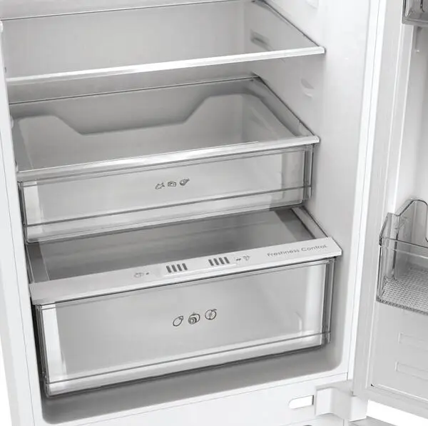 Встроенный холодильник Candy BCBF192F 194х54х54см 2 двери Х- 225 л М- 56 л A+ ST Зона свежести Белый (BCBF192F) - фото 4