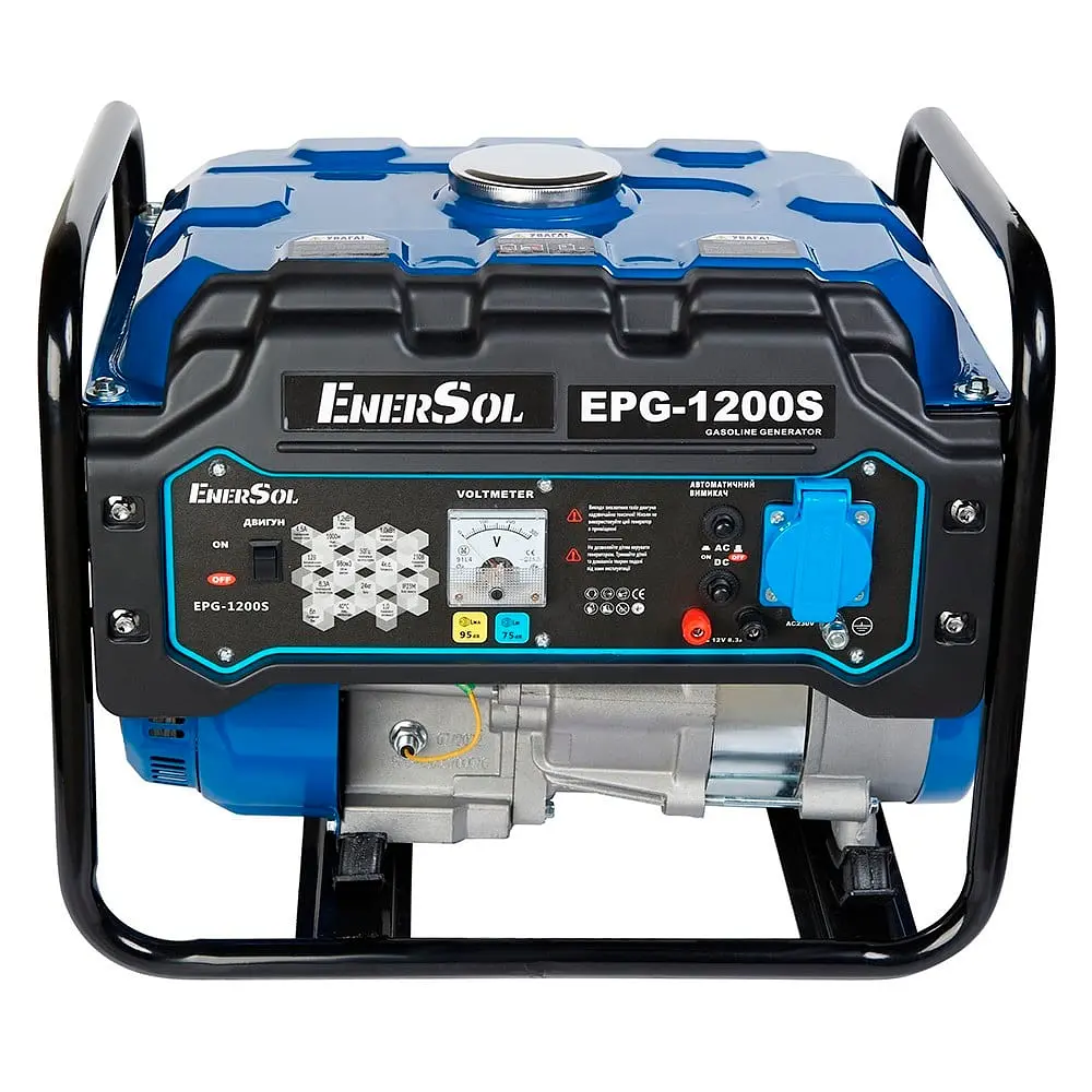 Генератор бензиновий 1 кВт EnerSol EPG-1200S (41-00457) - фото 2