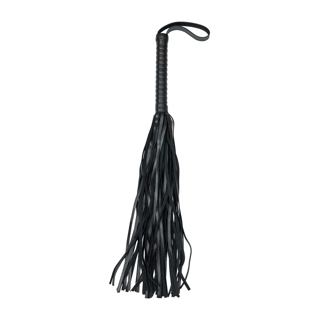 Флоггер Punishment Flogger Black, 61 см