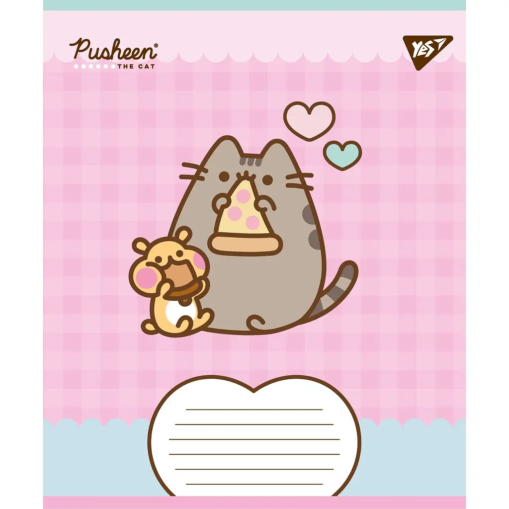 Набір зошитів Yes Pusheen Weekend А5, 18 аркушів 25 шт. (767611) - фото 5