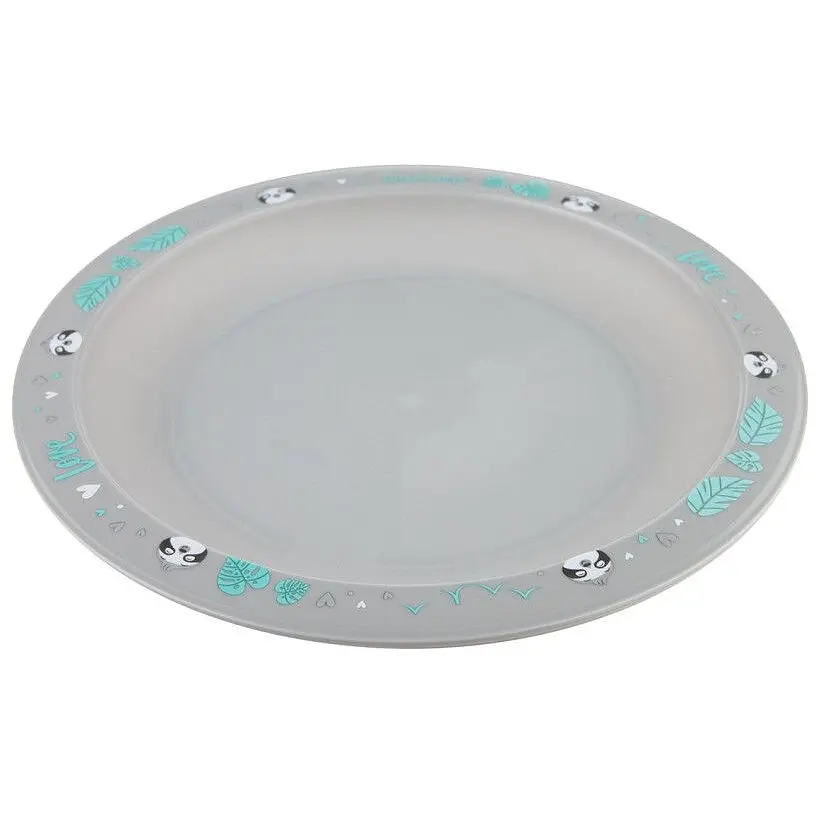 Набор посуды Canpol babies Exotic Animals из 2-х элементов серый (56/523_grey) - фото 5