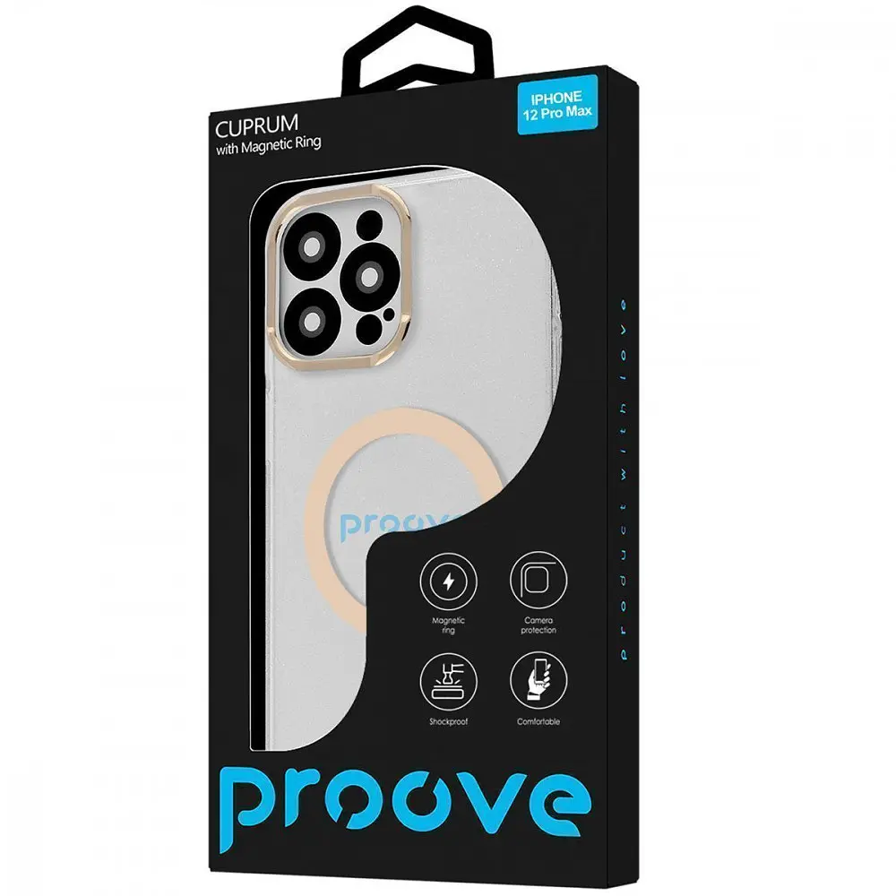 Чохол Proove Cuprum Case with Magnetic Ring iPhone 12 Pro Max в асортименті - фото 2