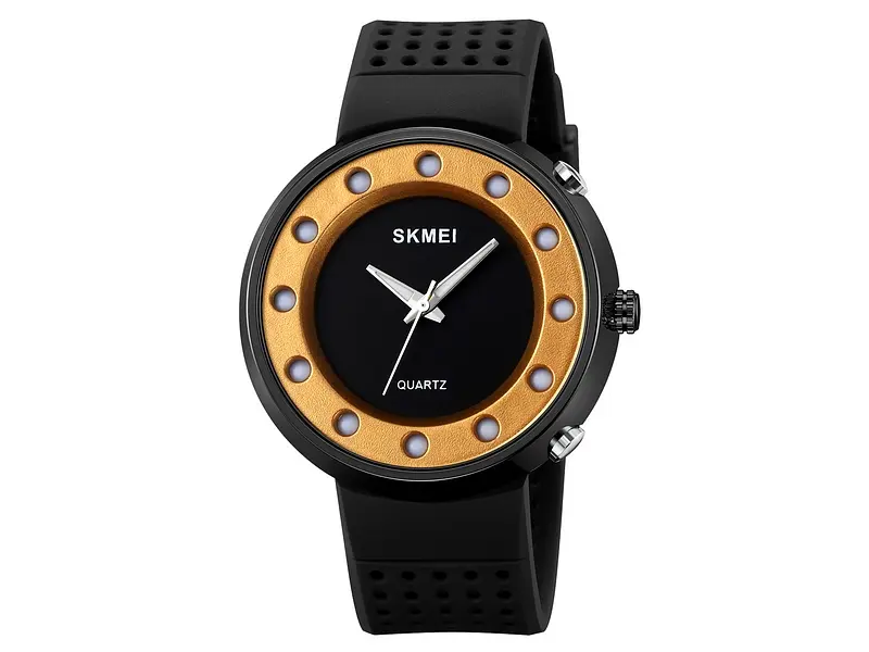 Чоловічий наручний годинник 2132GD Gold Skmei acs0030245 - фото 2