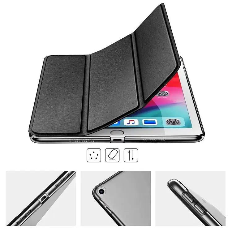 Чохол-книжка BeCover Tri Fold Hard для Apple iPad Air 1 2013 9.7" A1474/A1475/A1476 Black (712981) - фото 4
