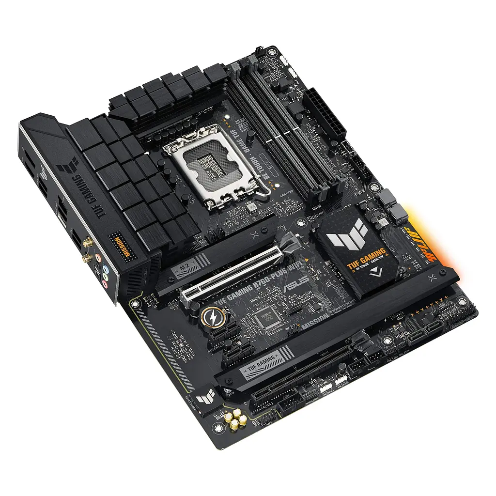 Материнская плата TUF GAMING B760-PLUS WIFI s1700 B760 4xDDR5 M.2 HDMI DP Wi-Fi BT ATX Asus teh0018970 - фото 5
