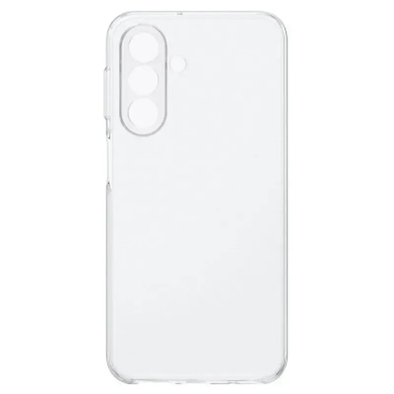 Чохол до мобільного телефона Dengos Case + Cross-body Strap Samsung Galaxy A37 Clear+Grey (DG-KM-CCRB-05) - фото 2