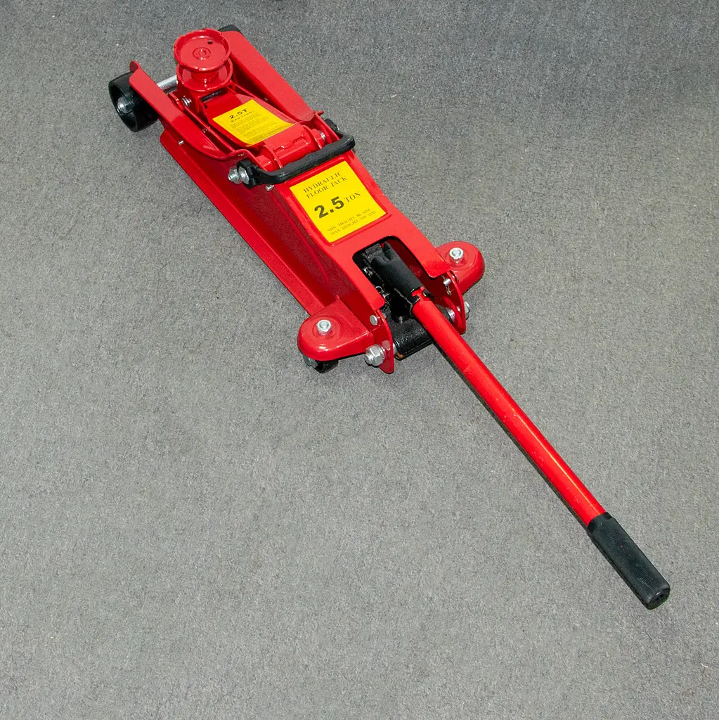 Домкрат автомобільний підкатний червоний 2.5 т Horizontal Jack - фото 5