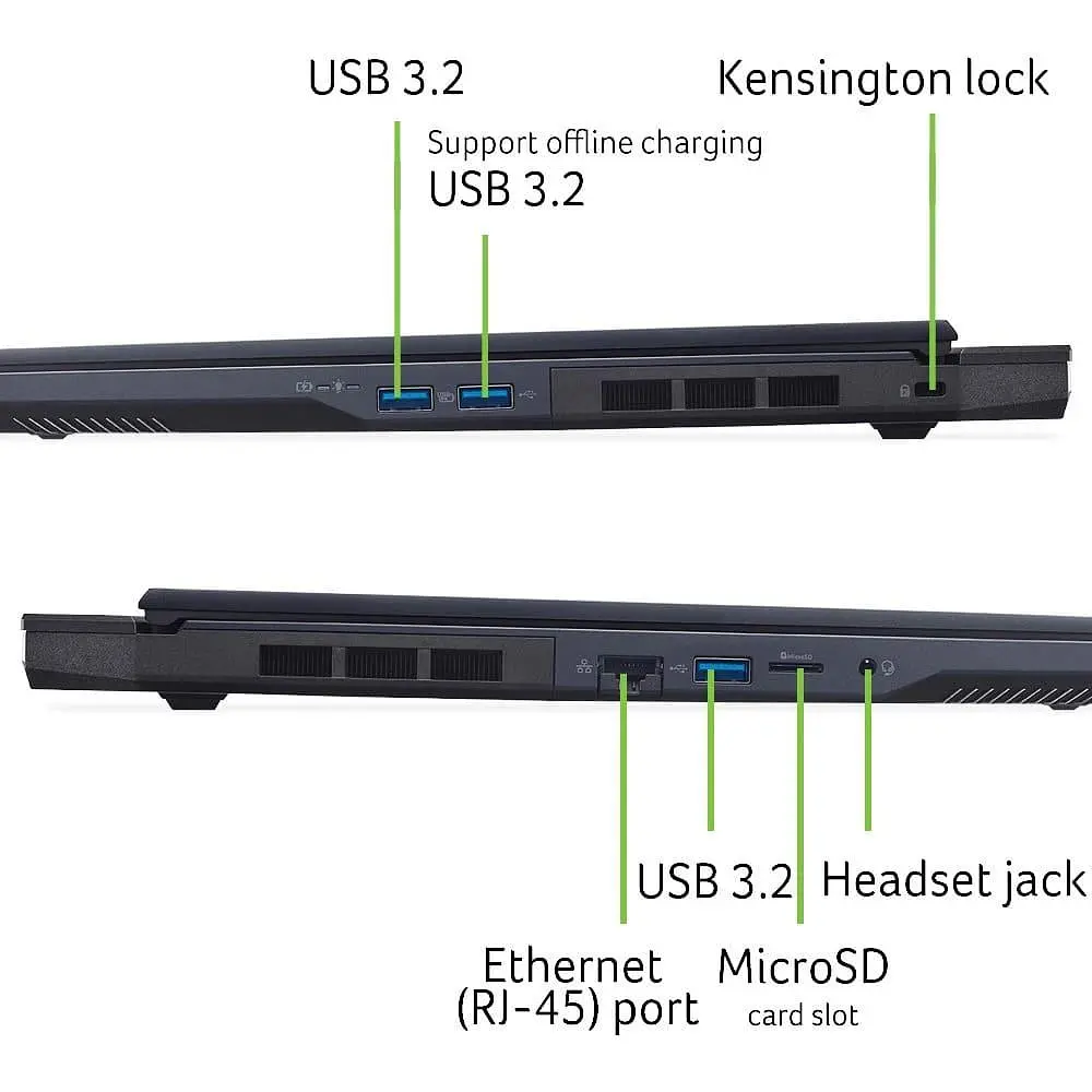 Ноутбук Acer 16 Predator Helios Neo PHN16S-71 OLED/U7-255HX/32GB/1TB/RTX 5060 8GB/Linux/Black (NH.QZEEU.006) - фото 5