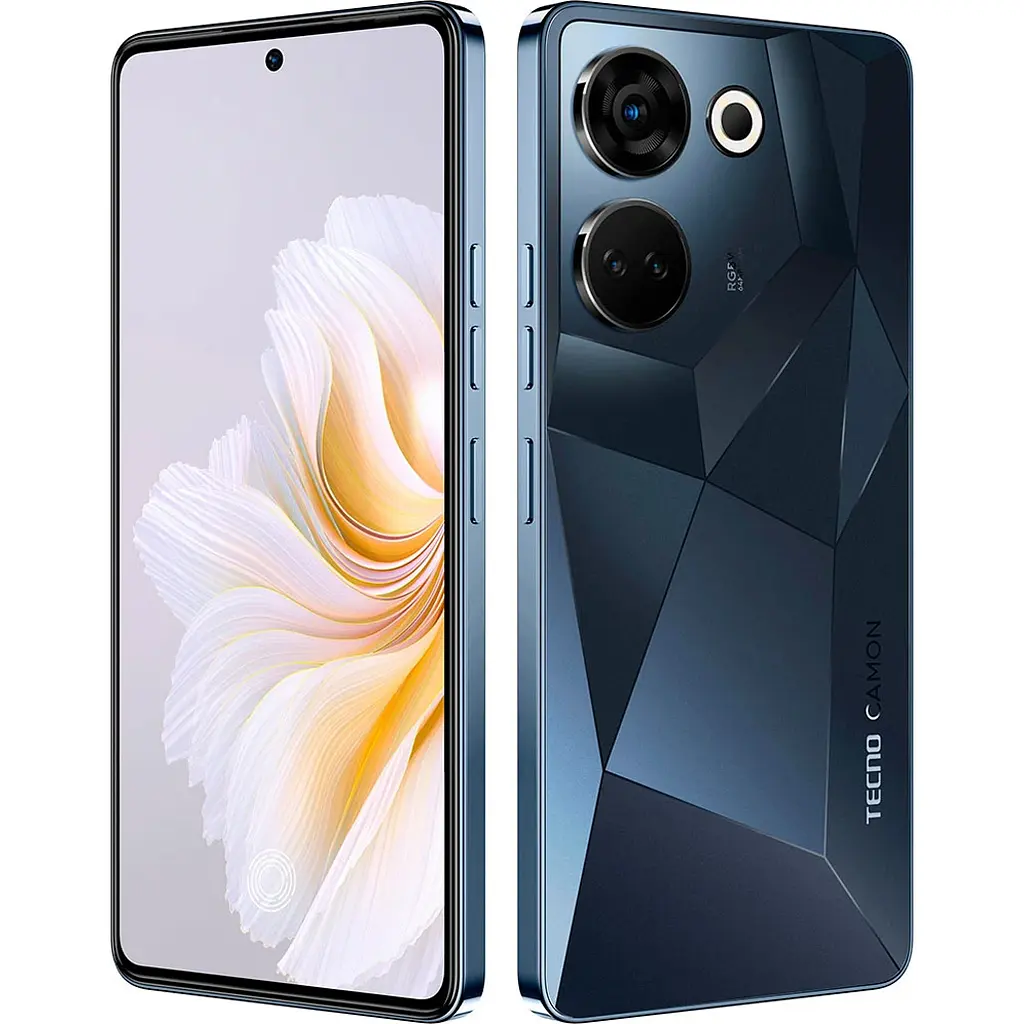 Смартфон Tecno Camon 20 Pro [CK7n] 8/256Gb Predawn Black [4895180799792] [121494] - фото 2