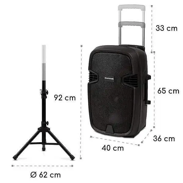 Акустическая система комбинированная Auna Pro Combo 2 800 Вт (10032342) - фото 8