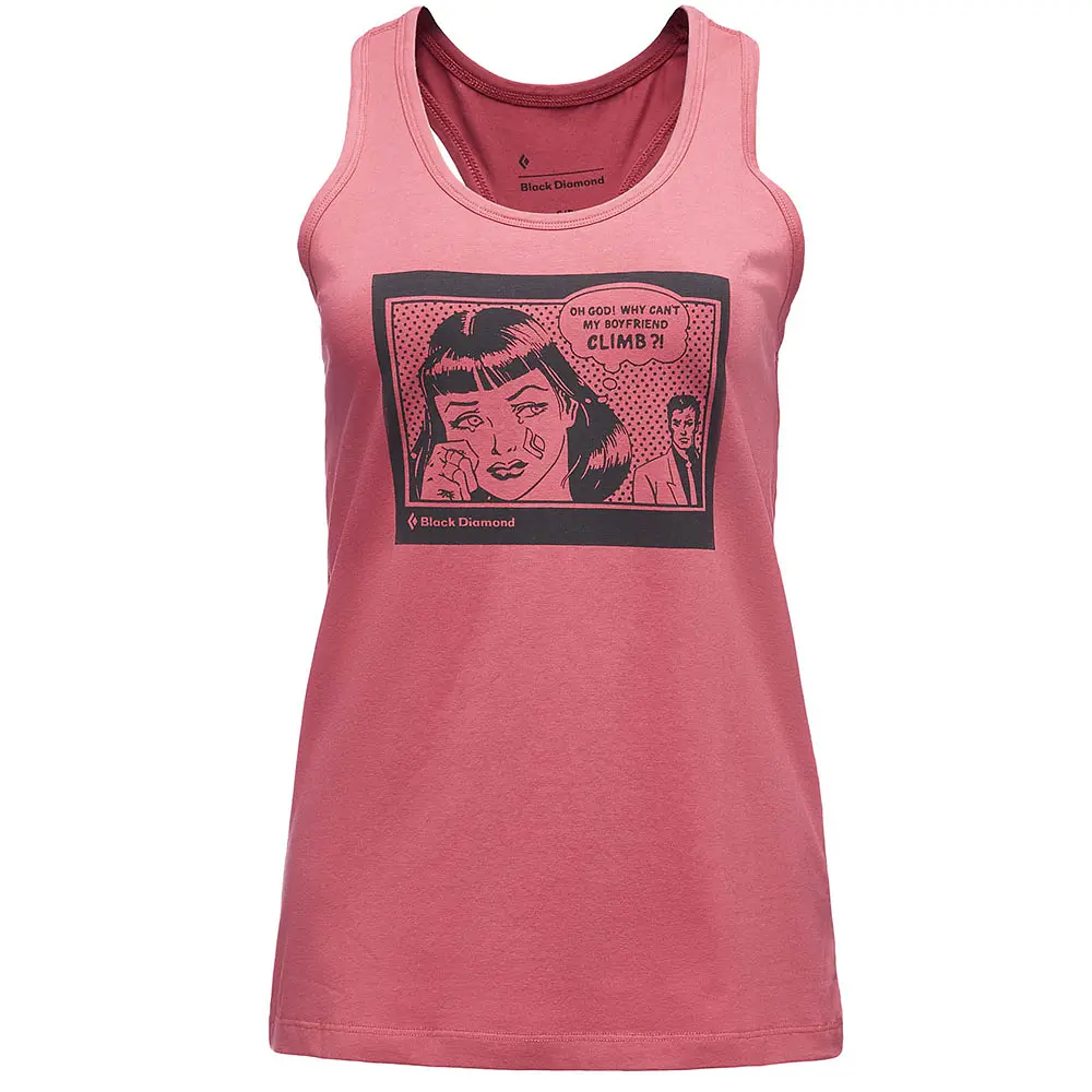 Майка жіноча Black Diamond Boyfriend Tank XS Рожевий - фото 3