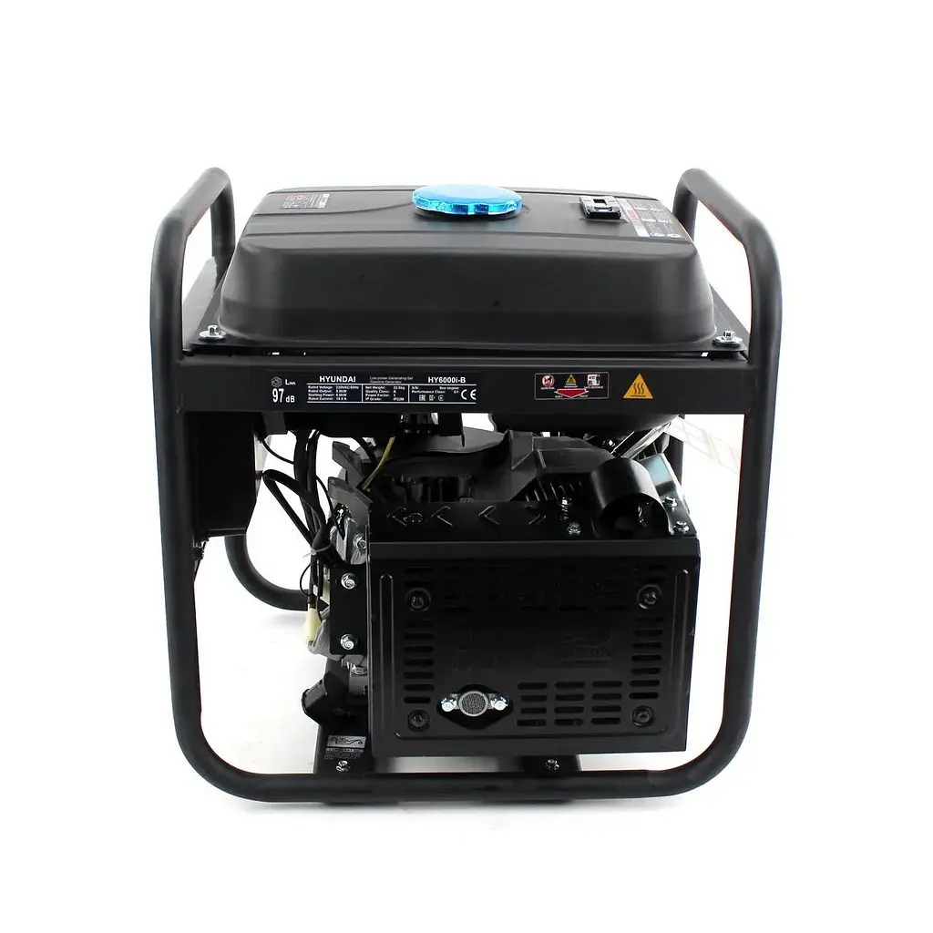Інверторний генератор бензиновий HYUNDAI HY6000i-B (5.5/6.0 кВт) відкритого типу - фото 5
