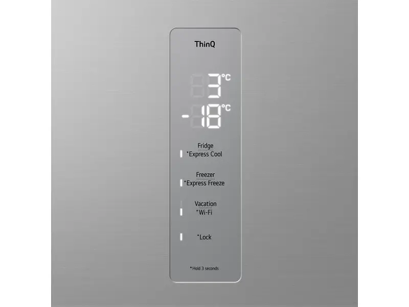 Холодильник з морозильною камерою LG GC-B509FNPW - фото 8