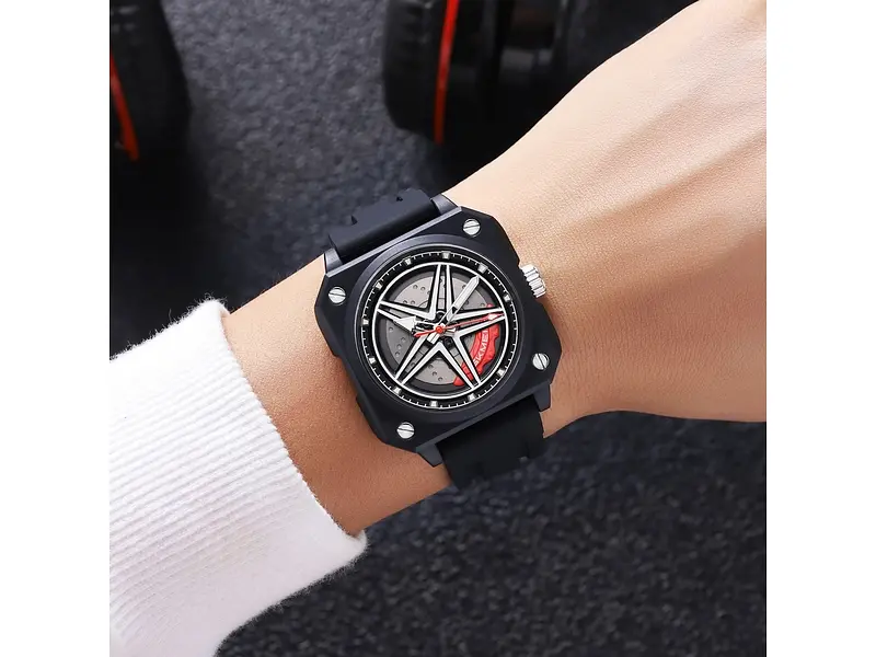 Чоловічий наручний годинник 2362BK Black Skmei acs0029962 - фото 4