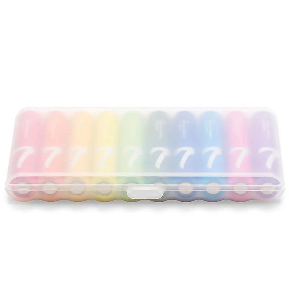 Батарейки набір CUKTECH Rainbow AAA Alkaline (B07) комплект 10 штук у блістері - фото 3