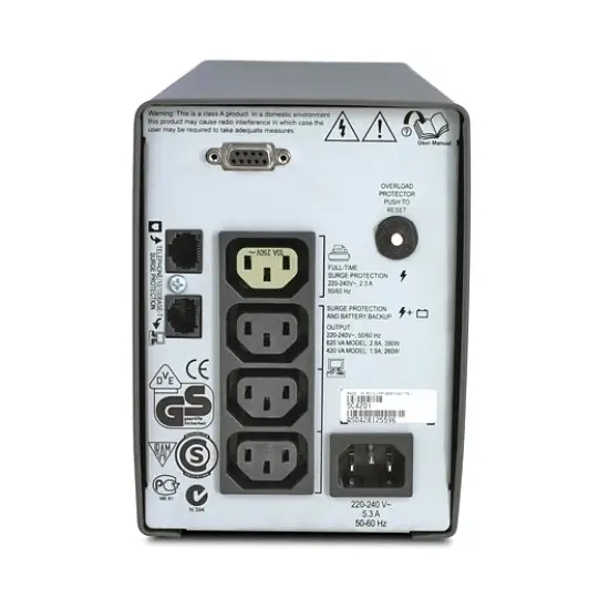 Источник бесперебойного питания APC Smart-UPS CS 420 260W / 420VA Б/У - фото 4