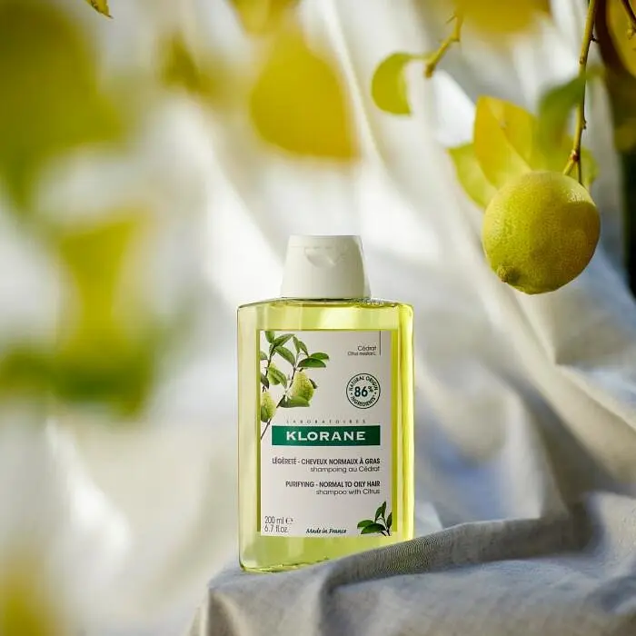 Шампунь Klorane Purifying Normal to Oily Hair with Citrus Цитрон 200 мл - фото 4