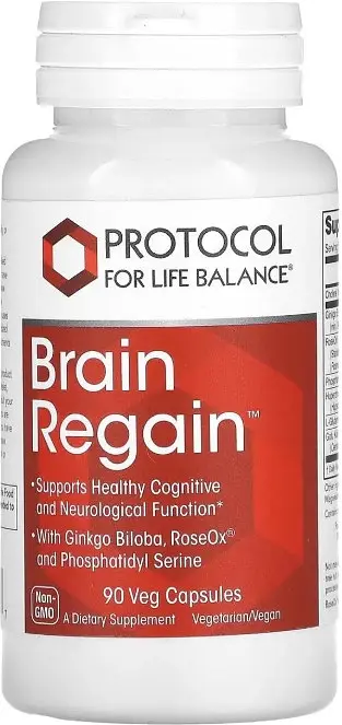 Комплекс для мозгу Protocol for Life Balance Brain Regain 90 вег капс