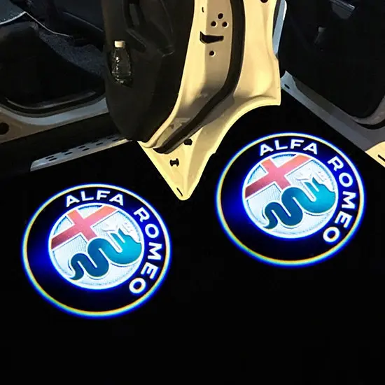 Картридж-вставка логотипу Alfa Romeo на двері 1 шт. - фото 2