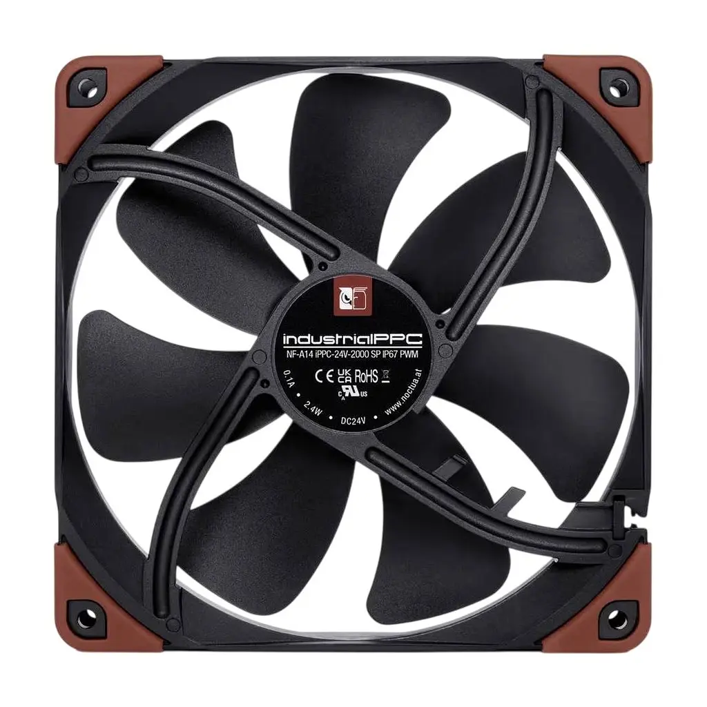 Кулер до корпусу Noctua NF-A14iPPC-24V-2000 SP IP67 PWM - фото 2