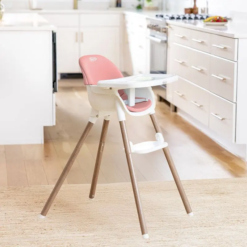 Стільчик для годування 3 в 1 Graco Presti Рожевий (3AJ999DSTEU) - фото 3