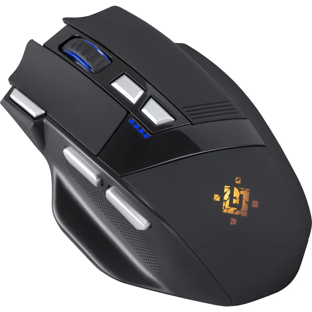 Комп'ютерна мишка Defender Knight GM-885 бездротова ігрова 8кн. 3200 dpi. 400 mAh чорна (52885) - фото 9