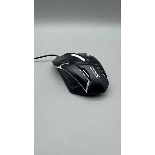 Комплект дротовий XSTRIKE X-1014, клавіатура і миша, RGB підсвічування, USB, чорний - фото 3