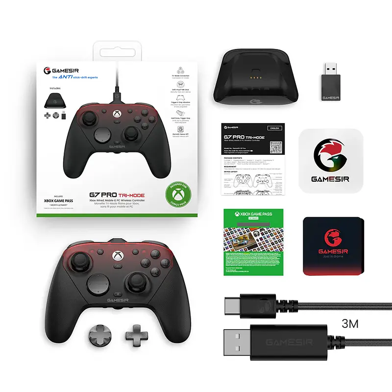 Ігровий контролер геймпад GameSir G7 Pro Gamepad з док-станцією - фото 3