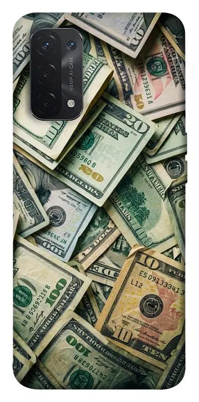 TPU чехол Demsky Dollars для Oppo A54 4G