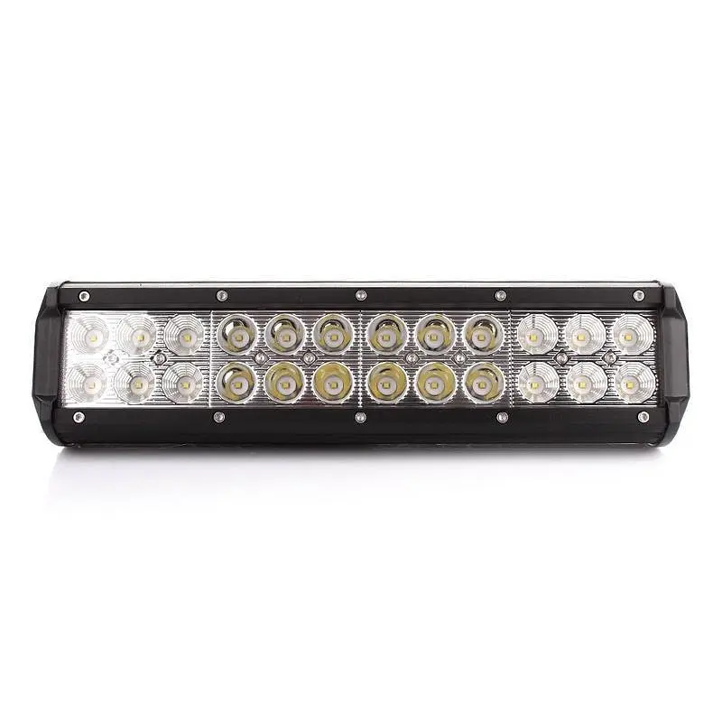 Світлодіодна балка фара LED Belauto / 300x80x65 mm / 72W / 3W x 24 / 10-30V / Далеке світло (BOL2403) - фото 2