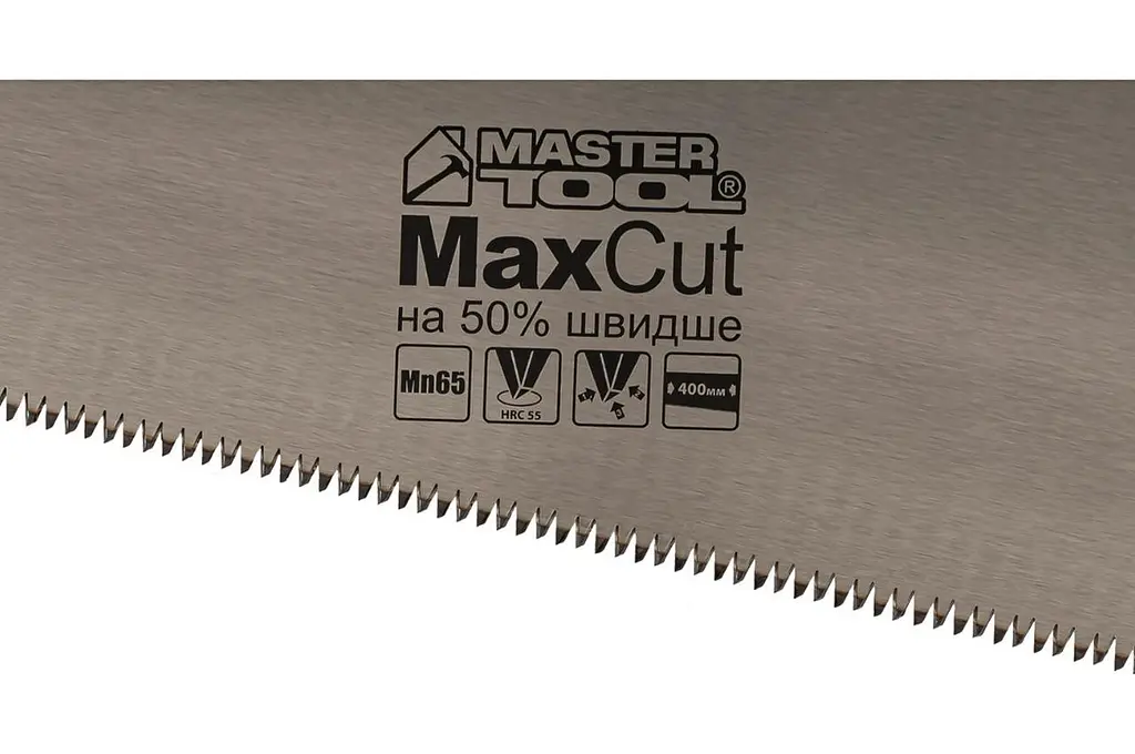 Ножівка ручна MasterTool по дереву 400 мм 7T х 1" х 3D потрійне заточування - фото 2