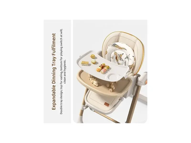 Стільчик-шезлонг для годування 2 в 1 Kidilo Baby Chair Z901 pink (11-3) - фото 12